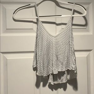 Striped crop top